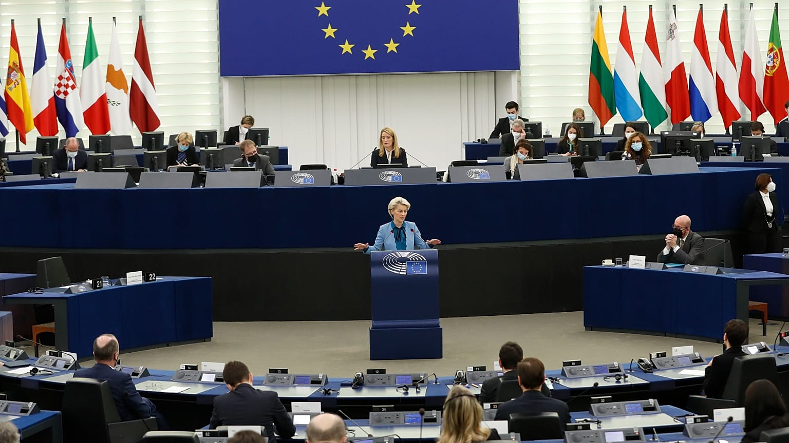 AB Komisyonu Başkanı Ursula von der Leyen 