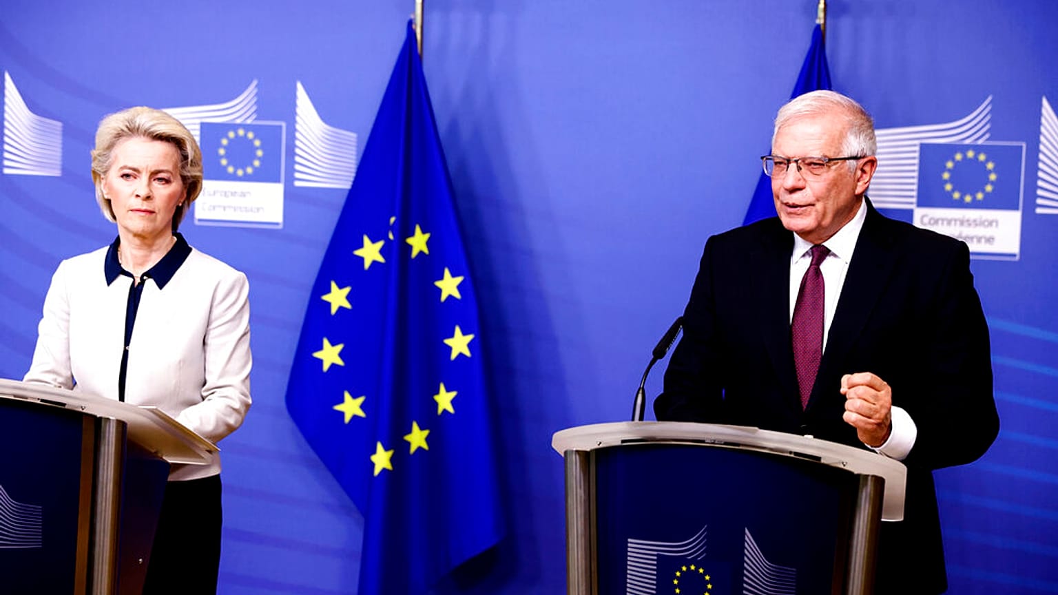 Ursula von der Leyen; Jozep Borrell