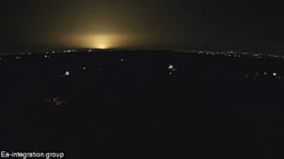قصف جوي يحول ليل أوكرانيا إلى نهار