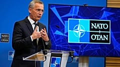 NATO-Generalsekretär Jens Stoltenberg in Brüssel