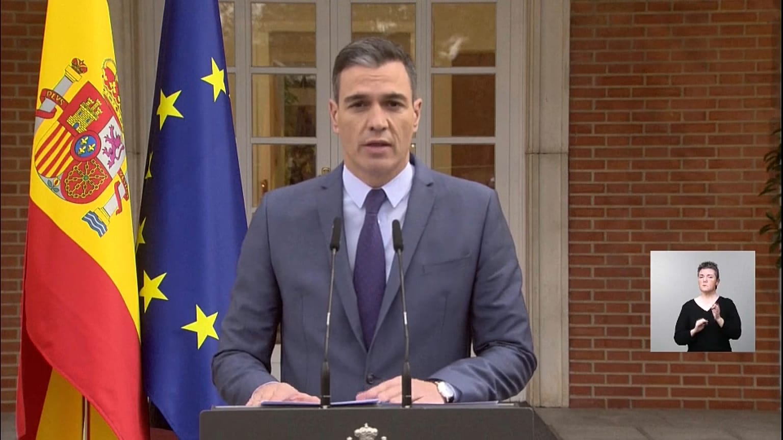 Pedro Sánchez, presidente del Gobierno de España