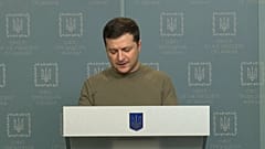  الرئيس الأوكراني فولوديمير زيلينسكي. 