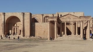 مدينة الحضر القديمة في العراق.