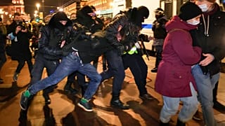 Festnahme in St. Petersburg