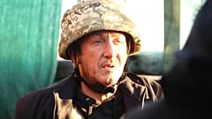 شان پن بازیگر آمریکایی در کی‌یف
