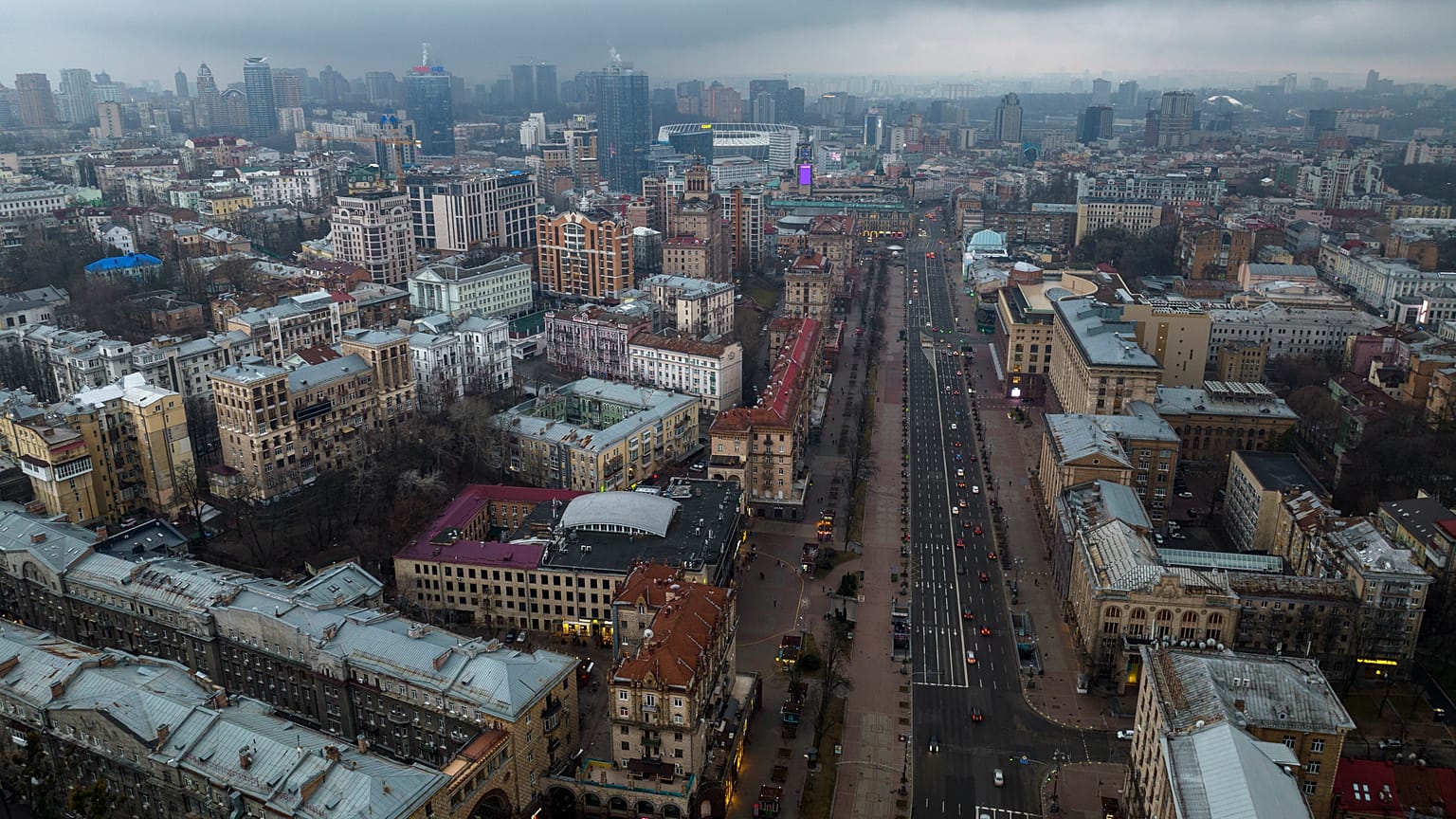 Testimonianza da Kiev, città in coprifuoco e con la guerra alle porte