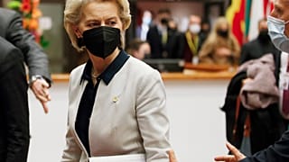 Von der Leyen, en Bruselas