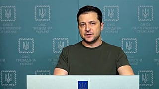 Zelenskyy na alocução deste domingo