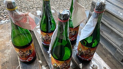 Molotovs from Pravda Brewery