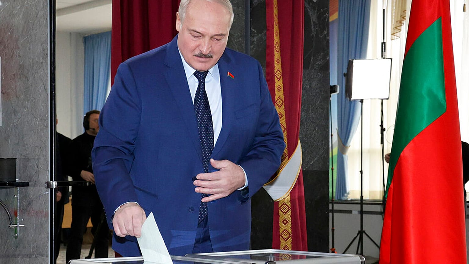 Belarus Devlet Başkanı Aleksandr Lukaşenko