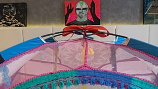 Tent in a bed by Grigoria Vryttia
