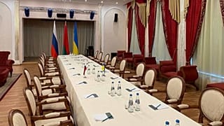 К переговорам все готово.
