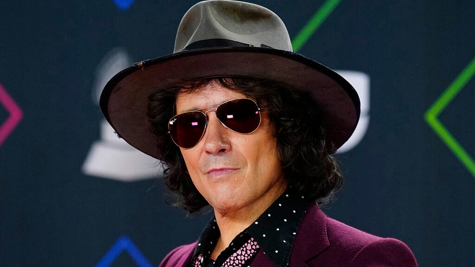Enrique Bunbury en los Latin Grammy Awards, Las Vegas, EEUU  18/11/2021