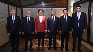 The leaders of six opposition parties met to strategise about the future of the country's governing system.