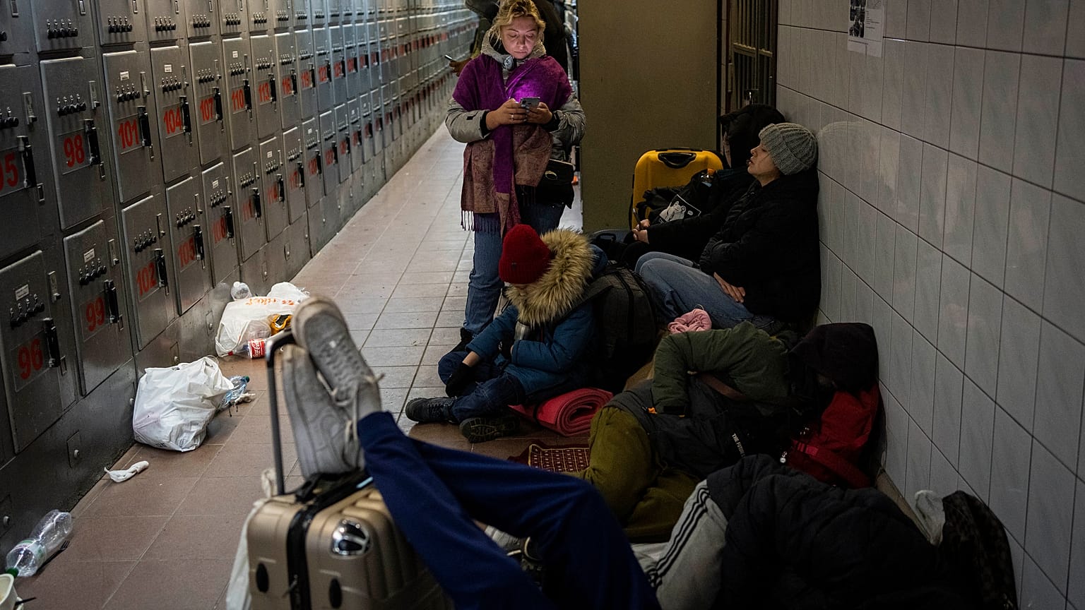 Auch Lwiw wird von vielen Menschen verlassen. Andere meinen, die Stadt sei sicher