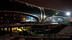 Wegen Luftraumsperrung: Lange Gesichter am Moskauer Flughafen