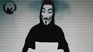 Archív felvétel: az Anonymous támadása a görög igazságügyi szervek ellen