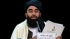 ذبيح الله مجاهد، المتحدث باسم حكومة طالبان
