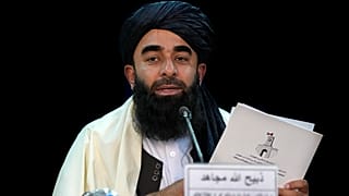 ذبيح الله مجاهد، المتحدث باسم حكومة طالبان