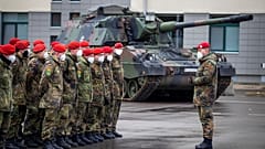 Litvanya'daki NATO birliklerinde görevli Alman askerler