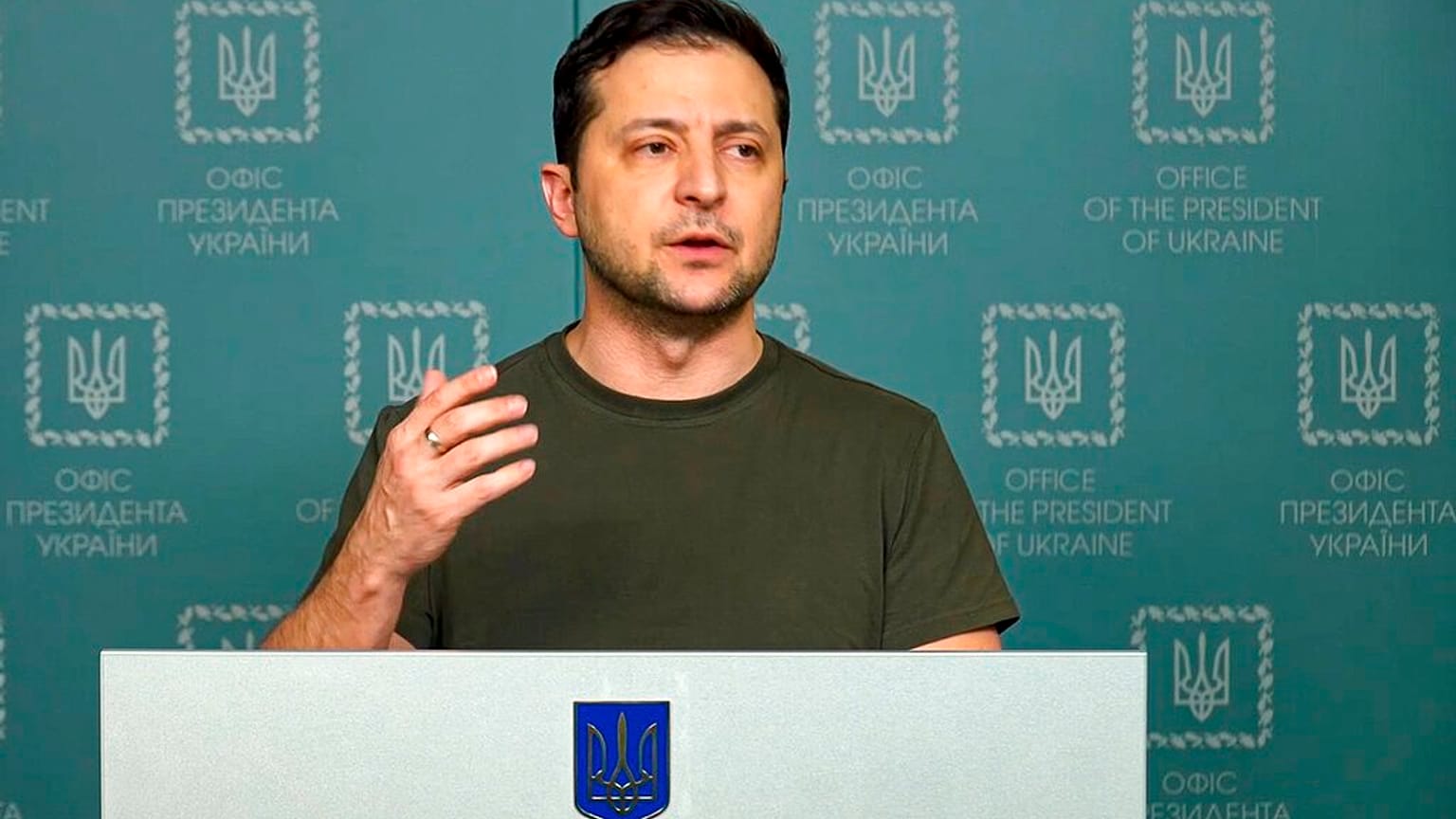 Präsident der Ukraine Wolodymyr Selenskyj