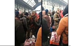 Rassismus-Vorwürfe gegen Grenzschutz: "Für Nicht-Ukrainer gab es keine Hilfe"