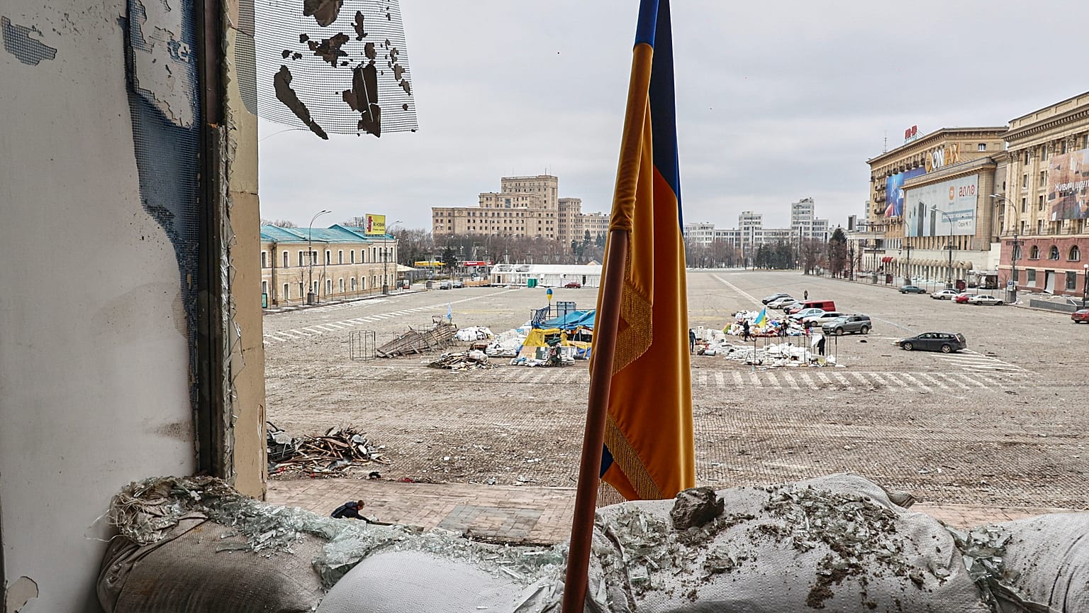 Kharkiv sob fogo cerrado