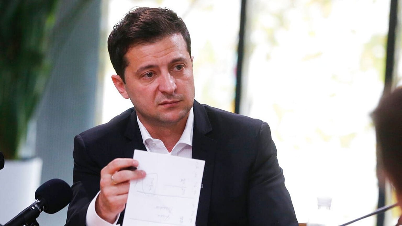 Ukraine President Volodymyr Zelensky