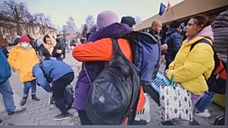 Polnische Grenzstadt Przemysl nimmt Flüchtlinge auf