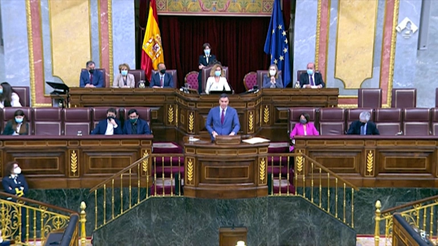 El presidente del Gobierno de España anuncia el envío de armamento a Ucrania