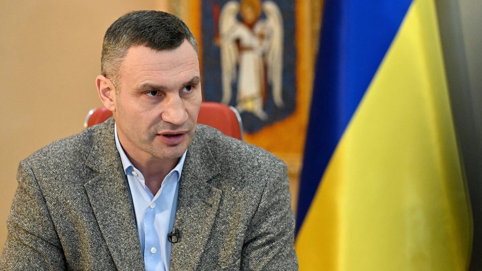 Ukrayna Belediye Başkanı Vitali Klitschko eski dünya ağır siklet boks şampiyonu