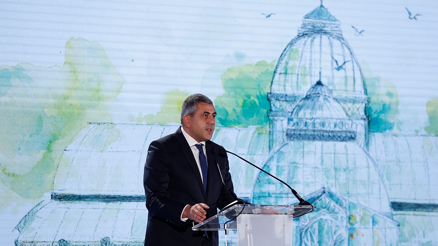 Foto de archivo de Zurab Pololikashvili, secretario general de la Organización Mundial de Turismo