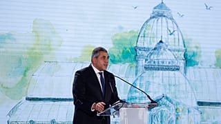 Foto de archivo de Zurab Pololikashvili, secretario general de la Organización Mundial de Turismo