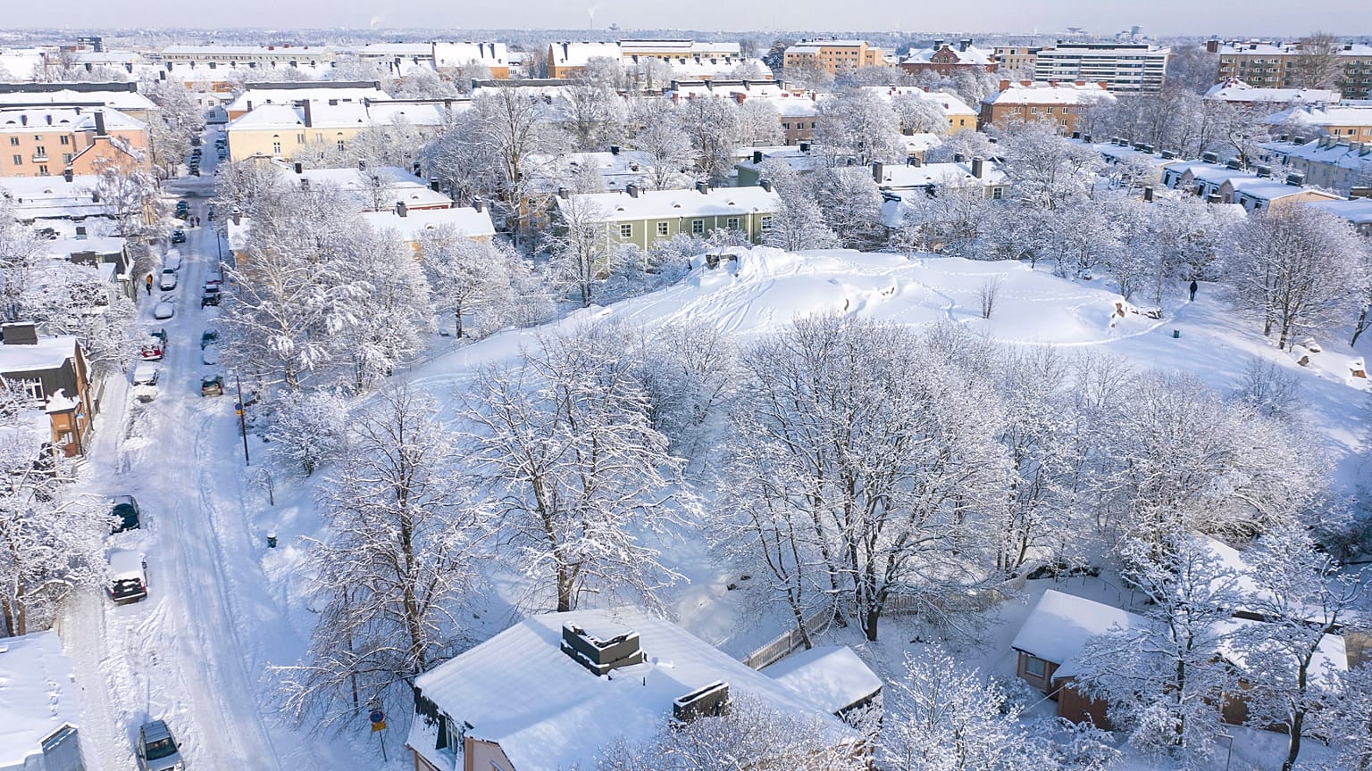A február 23-án hólepte Helsinkiben is megugrott a kereslet a jódtabletták iránt – képünk illusztráció