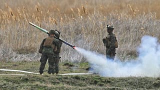 Illusztráció: Stinger vállról indítható rakéta egy korábbi gyakorlaton