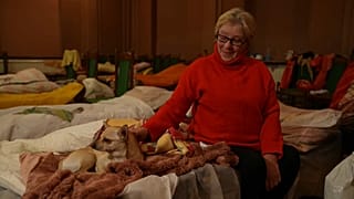 Geflohen aus der Ukraine: Menschen voller Traurigkeit und Stolz