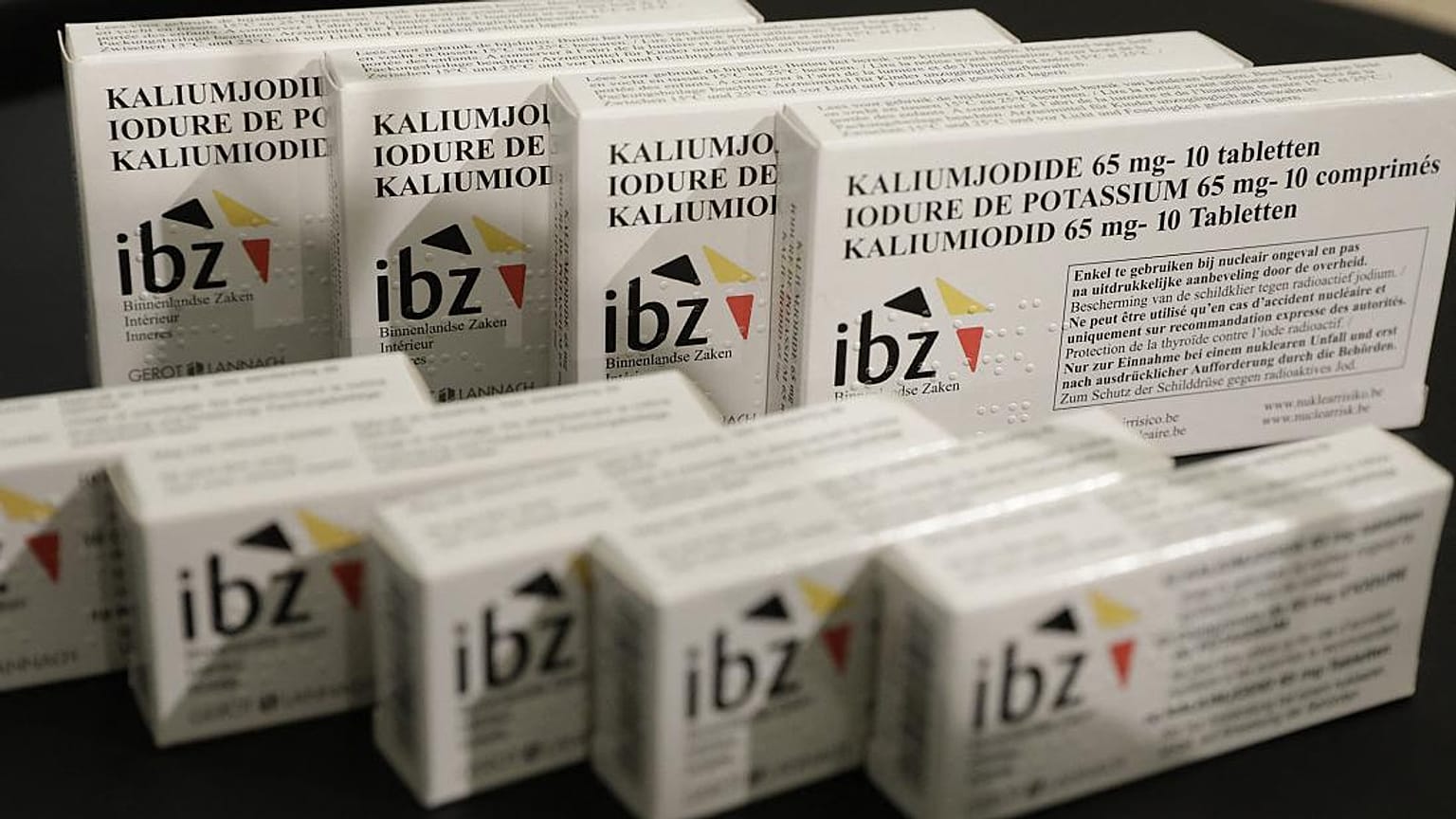 Bélgica distribuyó el lunes más de 30.000 cajas de pastillas de yodo