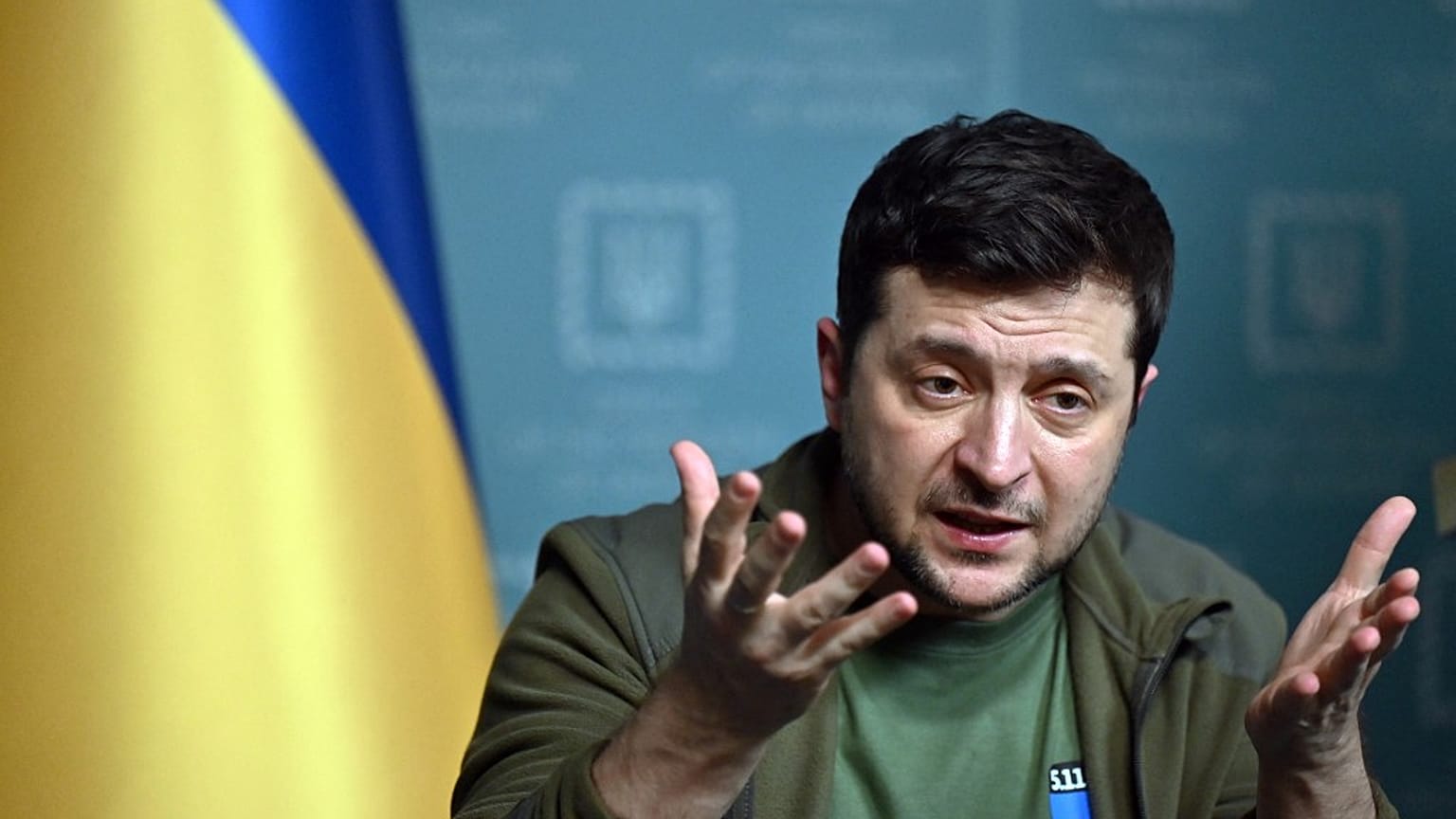Il presidente ucraino Volodymyr Zelensky