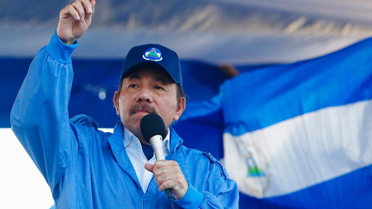 Daniel Ortega, presidente de Nicaragua