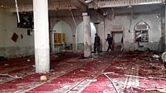 مسجد شیعیان در پیشاور پاکستان