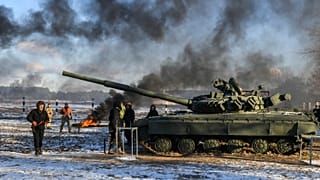 Tanque na zona de Chernihiv