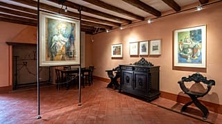 Casa Colussi - i dipinti di Pasolini