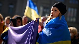 Week-end de manifestations pour soutenir l'Ukraine et appeler à la paix