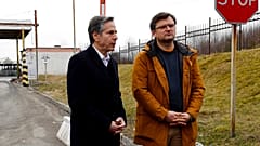 Antony Blinken überschritt am Samstag demonstrativ die Grenze zwischen Polen und der Ukraine