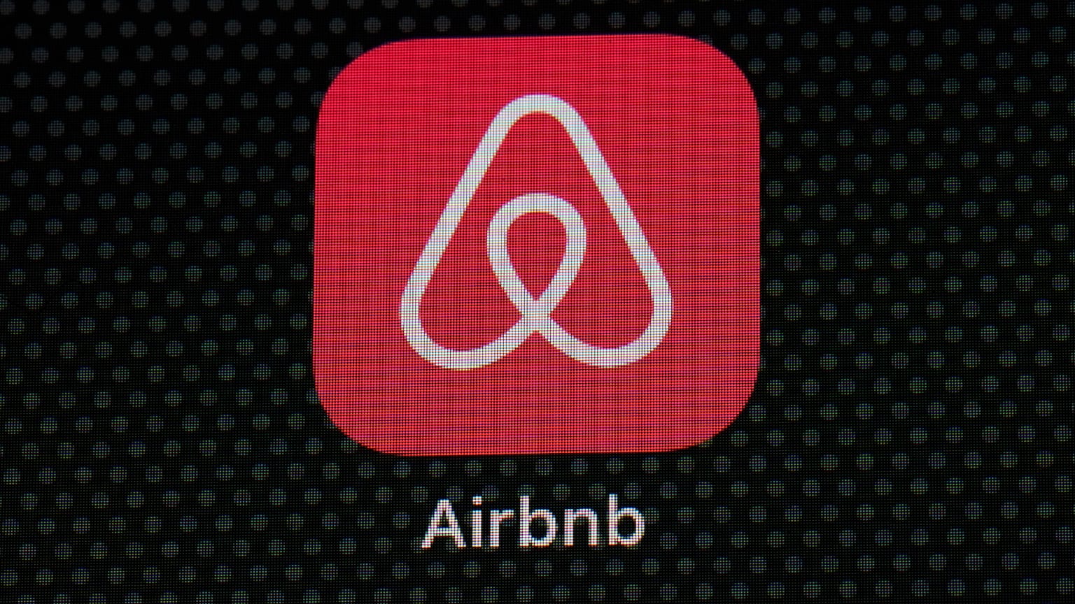 The logo of Airbnb