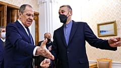 حسین امیرعبدالهیان و سرگئی لاوروف وزاری امور خارجه ایران و روسیه/‌آرشیو