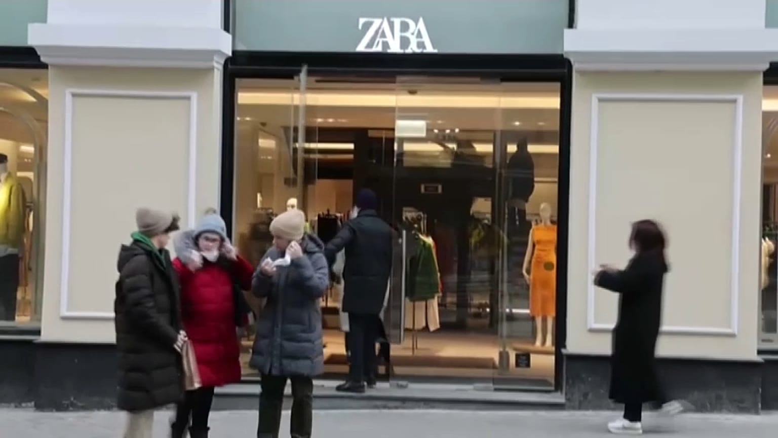 Tienda de Zara en Moscú, Rusia