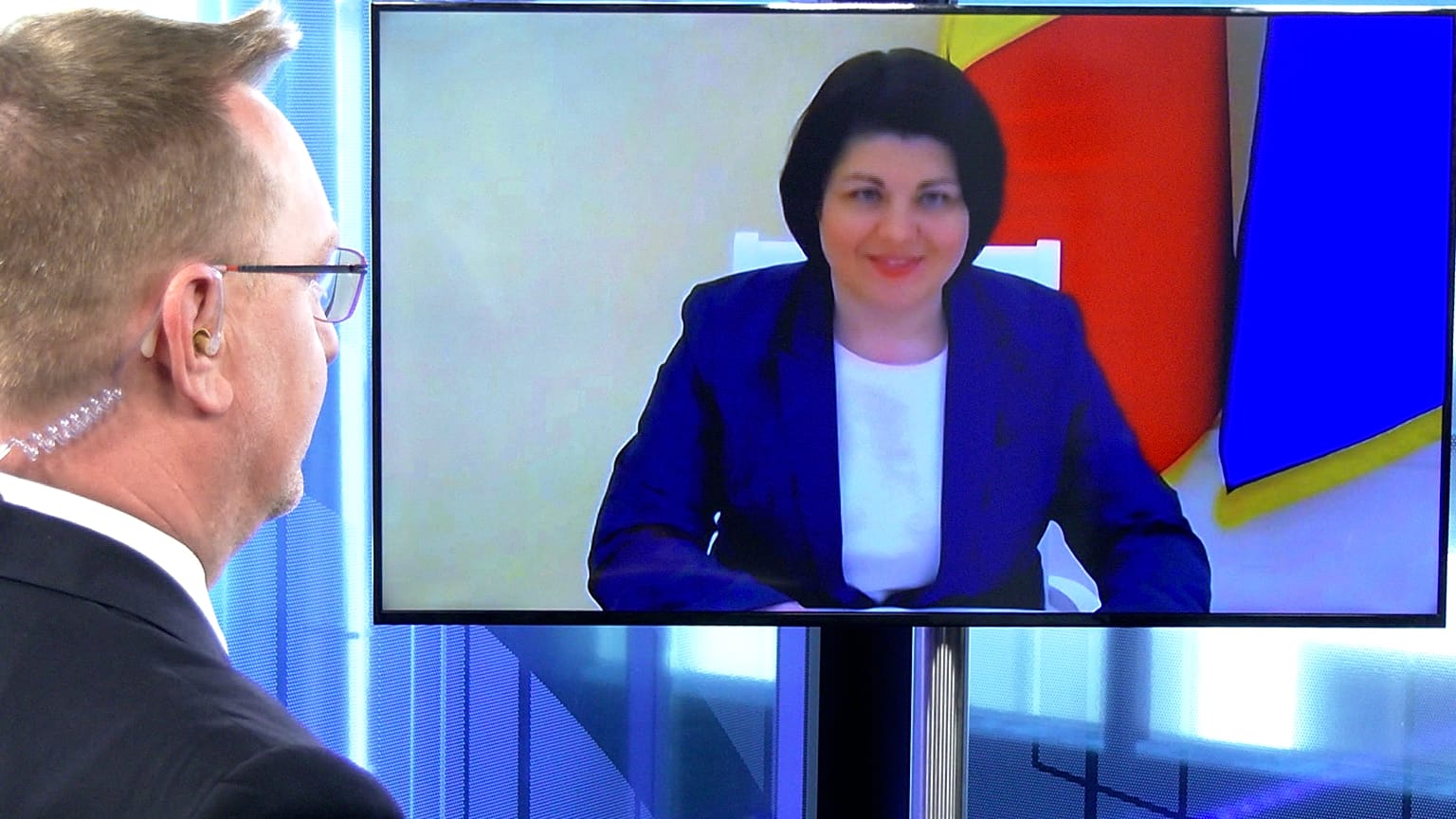 Die moldawische Ministerpräsidentin Natalia Gavrilita