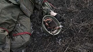 Gefallener Soldat in der Ukraine