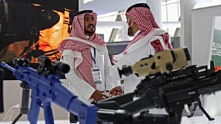 صورة من داخل معرض الدفاع في العاصمة السعودية الرياض